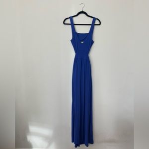 Blue maxi dress from Tobi in size small